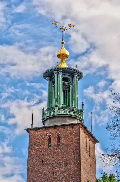 Stockholm Augusti 2022 Hdr Bild Från Stockholms Historiska Centrum — Stockfoto