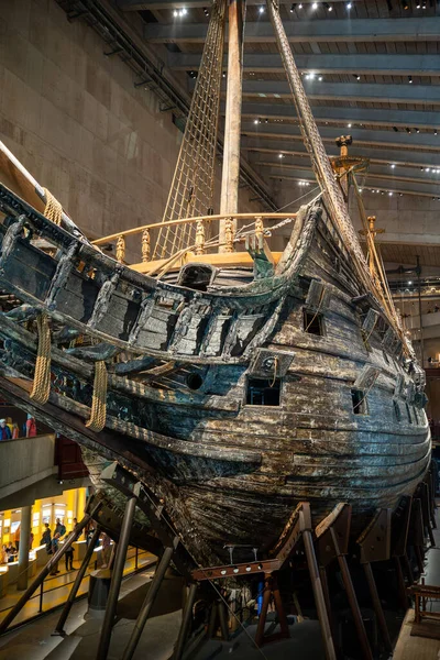Στοκχόλμη Σουηδία Αύγουστος 2022 Πολεμικό Πλοίο Vasa Hdr Image — Φωτογραφία Αρχείου