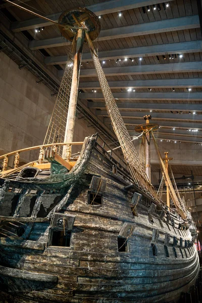 Estocolmo Suecia Agosto 2022 Vasa Warship Hdr Image — Foto de Stock