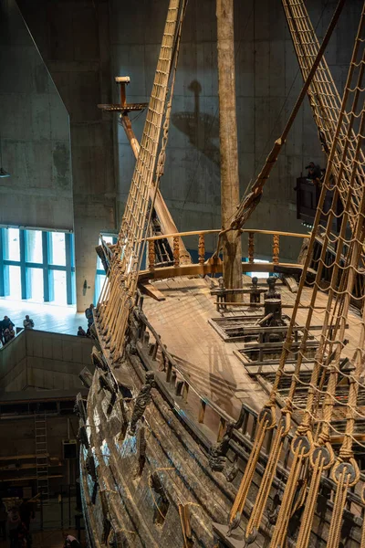 Estocolmo Suecia Agosto 2022 Vasa Warship Hdr Image — Foto de Stock