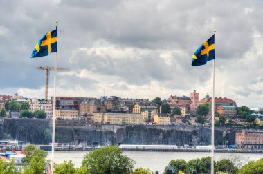 Stockholm, İsveç - Ağustos 2022: Skansen ve Curgarden, HDR Image
