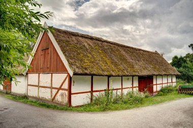 Stockholm, İsveç - Ağustos 2022: Skansen ve Curgarden, HDR Image