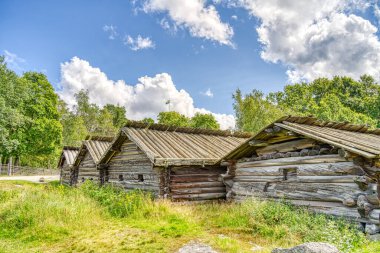 Stockholm, İsveç - Ağustos 2022: Skansen ve Curgarden, HDR Image