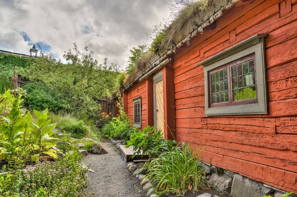 Stockholm, İsveç - Ağustos 2022: Skansen ve Curgarden, HDR Image