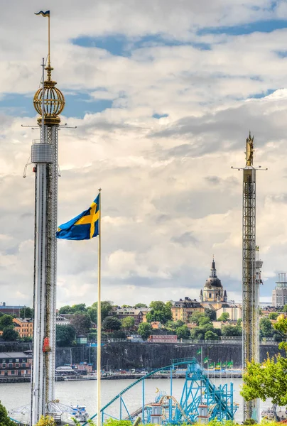 스톡홀름 스웨덴 2022 Skansen Djurgarden Summertime Hdr Image — 스톡 사진