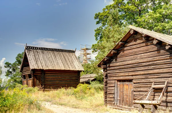 Stockholm, İsveç - Ağustos 2022: Skansen ve Curgarden, HDR Image