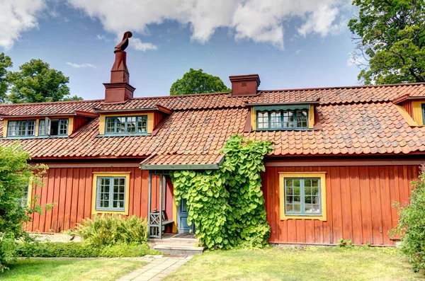 スウェーデン ストックホルム2022年8月 Hdr画像の夏のスカンセンとダジュルガーデン — ストック写真