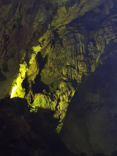 Cave Stalactites Mountains — 스톡 사진