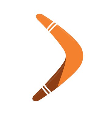 Avustralya Aborjininin bumerang logosu