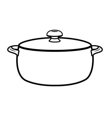 Kapak kapaklı güveç fırını.