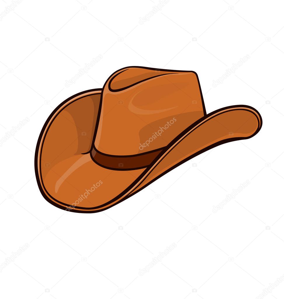 cowboy stetson hat light brown tan