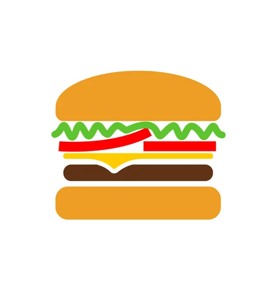 Simple Classic Hamburger Icon — Stock Vector