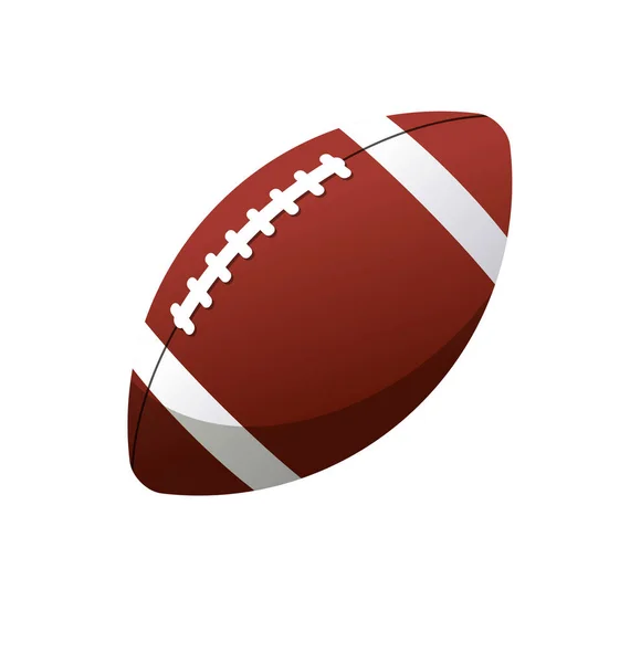 American Football Gridiron Ball Icon — Stock Vector