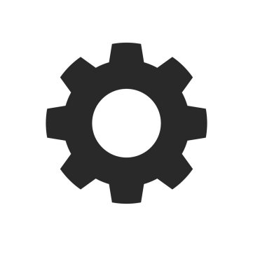 Basit dişli dişli çarkları servis ayarları simgesi