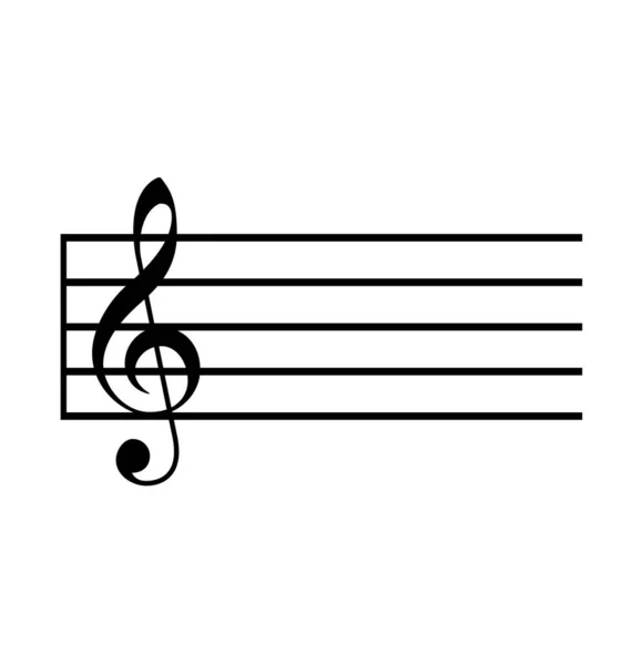 Классический Музыкальный Персонал — стоковый вектор