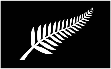 Klasik gümüş eğreltiotu Yeni Zelanda bayrağı