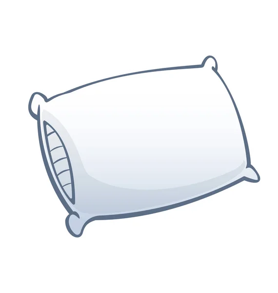 Travesseiro Desenho Animado Simples Macio —  Vetores de Stock