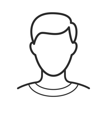 Basit erkek ana hatları.