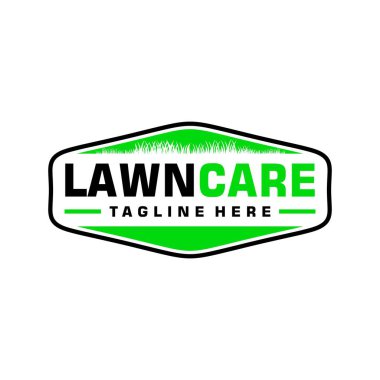 lawn care logo design  creative idea vector design inspiration