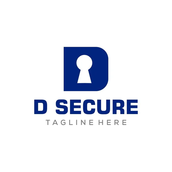 Secure Storage Logo Design Creative Idea Vector Design Inspiration — Stockvektor