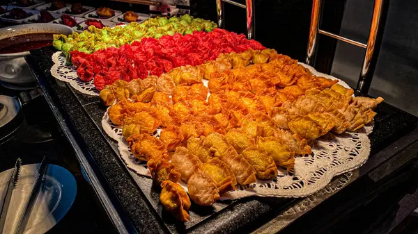 close up of tasty food, selective focus