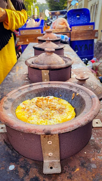 Geleneksel Tayland yemeği, el yapımı, seçici odaklanma