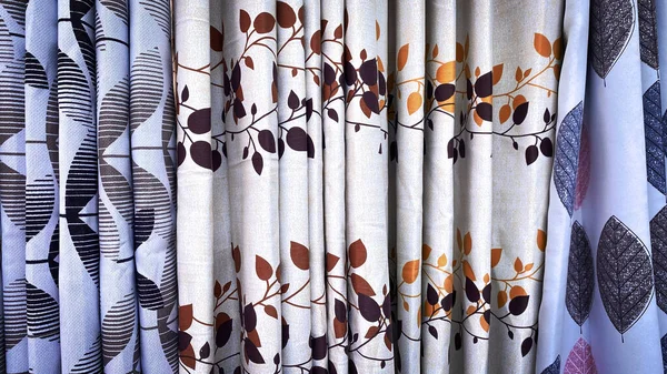 abstract background of decorative leaves