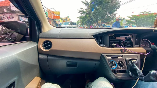 interior of a modern car from japan