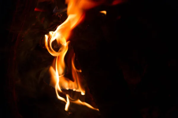着火的背景 摘要火焰反转 — 图库照片