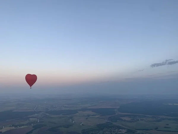 Gökyüzünde Güzel Bir Hava Balonu — Stok fotoğraf