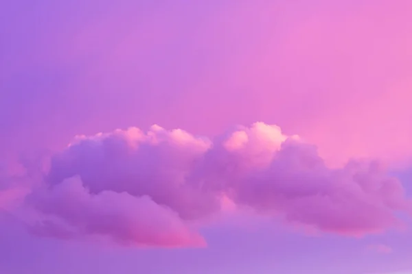 Cloudscape Con Colori Rosa Tramonto Tropicale — Foto Stock