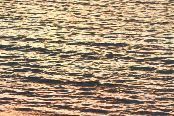 Vista Sull Oceano Momento Del Tramonto Superficie Dell Acqua — Foto Stock