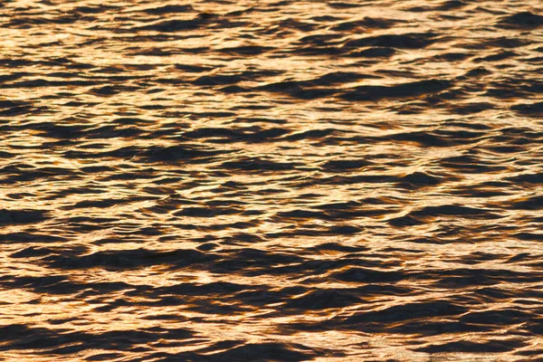 Вид Океан Момент Заходу Сонця Водна Поверхня — стокове фото