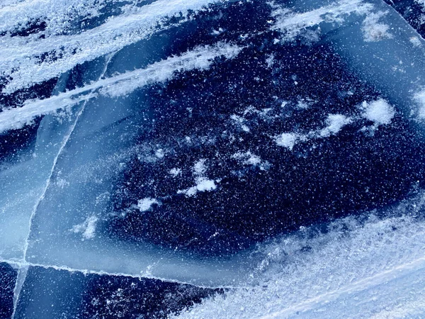Υπόβαθρο Από Πάγο Πάγος Ποτάμι — Φωτογραφία Αρχείου