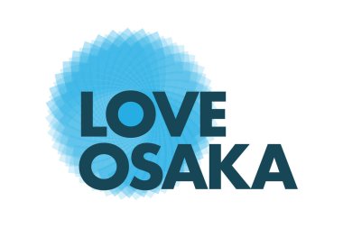 Modern, basit, cesur bir tipografik tasarım. Mavi tonlarda 