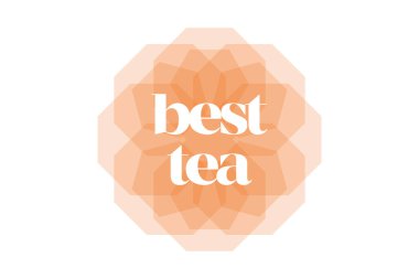 Modern, simple, minimal typographic design of a saying 