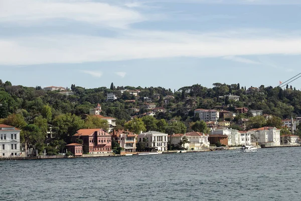 View Historical Traditional Mansions Bosphorus Kanlica Area Asian Side Istanbul — Photo