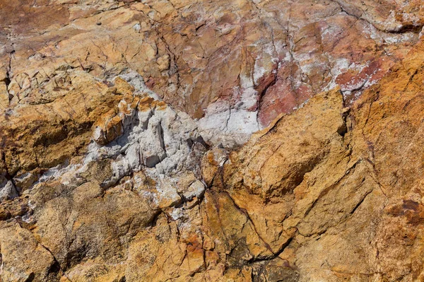 Close View Volcanic Rock Aegean Sea Captured Ayvalik Town Turkey — Photo