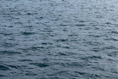 Deniz yüzeyi arka planı. İstanbul 'da yakalandı