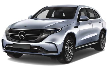 Illustration of a Mercedes-Benz EQC
