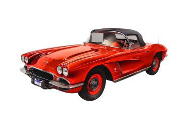 Bir Chevrolet Corvette tasviri