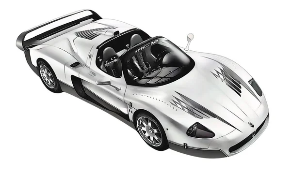 Illustration Maserati Mc12 — Stock Photo, Image