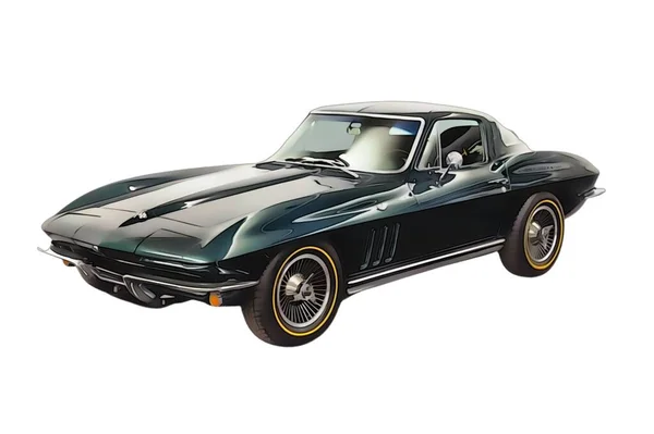 Illustration Chevrolet Corvette — Photo