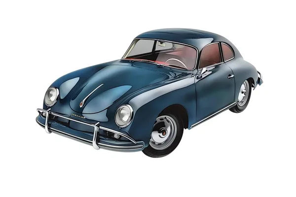 Illustration Porsche 356 — Foto de Stock