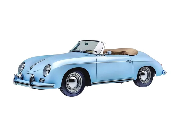 Illustration Porsche 356 — стокове фото