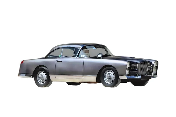 Illustration Isolated Facel Vega High Quality Illustration — Φωτογραφία Αρχείου