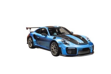 Illustration of an isolated Porsche 911 GT3. High quality illustration