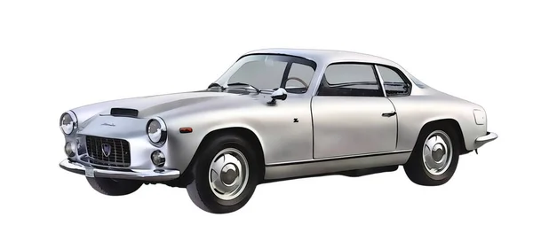 Illustration Volvo P1800 High Quality Illustration — Stockfoto