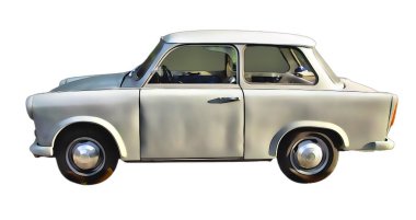 Illustration of an isolated trabant. High quality illustration