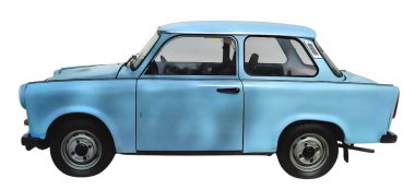 Illustration of an isolated trabant. High quality illustration